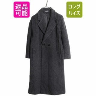 90s USA製 KARAN ダブルブレスト チェスター フィールド コート メンズ