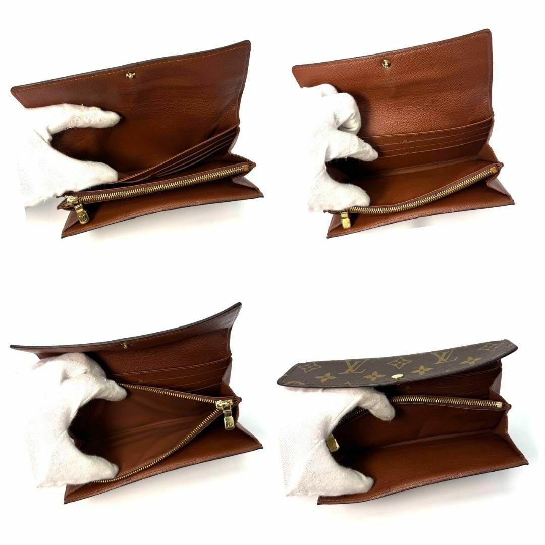 LOUIS VUITTON - 良品 ルイヴィトン モノグラム ポルトフォイユ サラ