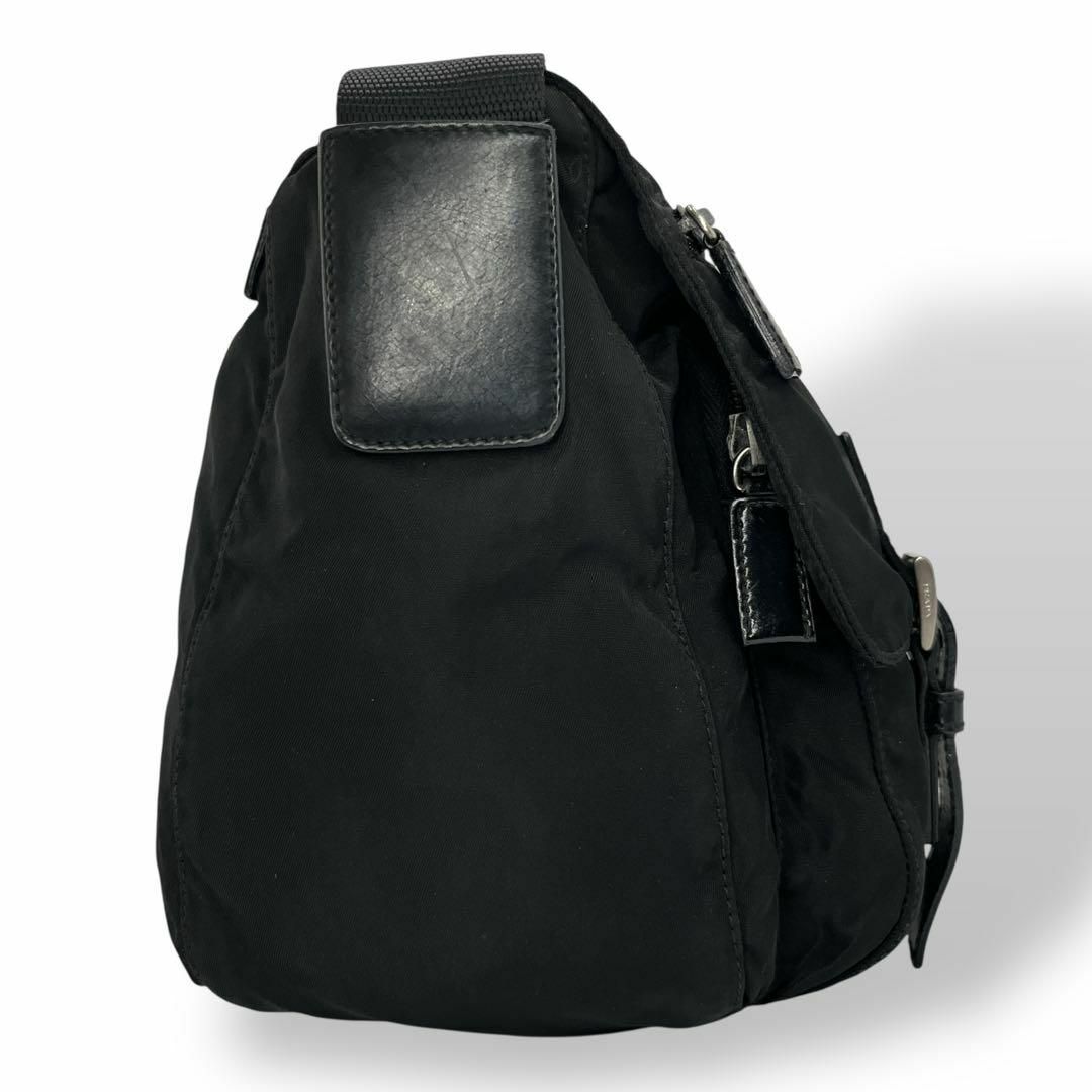 PRADA - PRADA メッセンジャーバッグ ショルダーバッグ 三角ロゴ