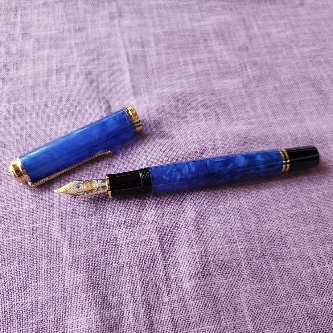 Pelikan - ペリカン 万年筆 スーベレーン M800 ブルー・オー・ブルー