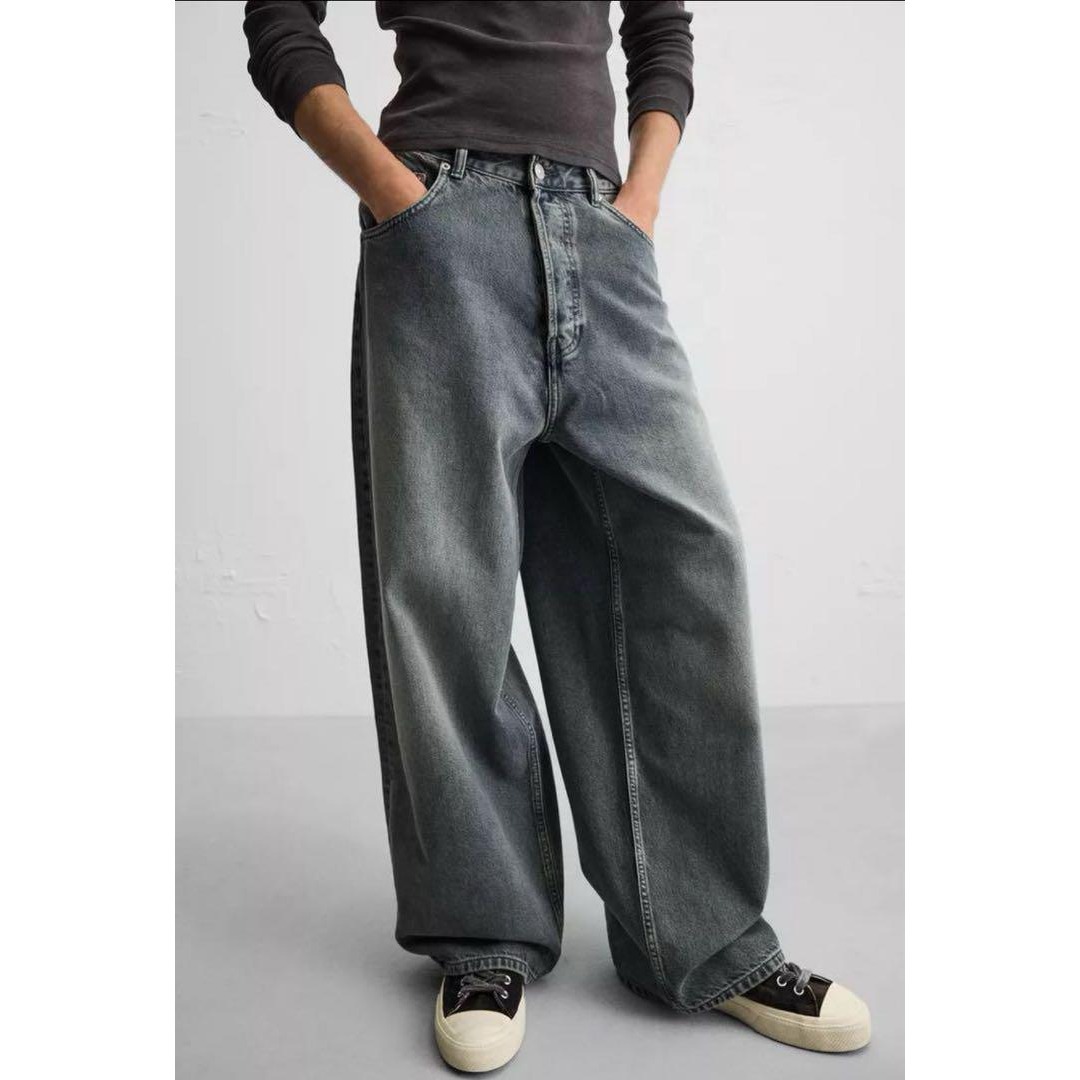 ZARA - ZARA ザラ スーパーバギーフィットジーンズ EU36 JP29 完売品の