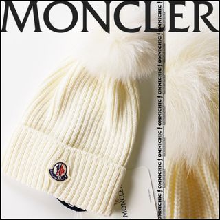 MONCLER（帽子 ・ ホワイト/白色系）のフリマアイテム一覧