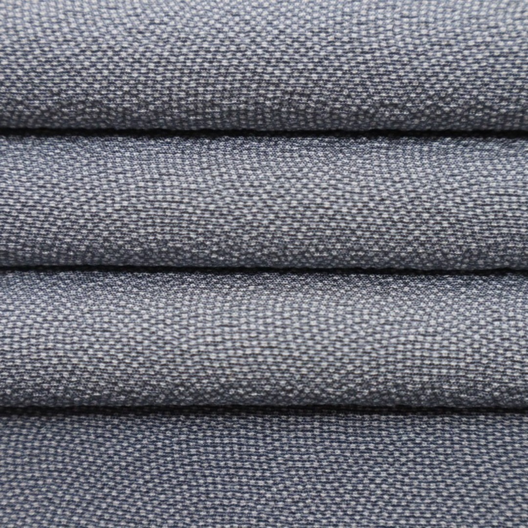 江戸小紋＊袷着物 鮫 無紋 灰青色 普段着物 正絹 街着やお稽古に