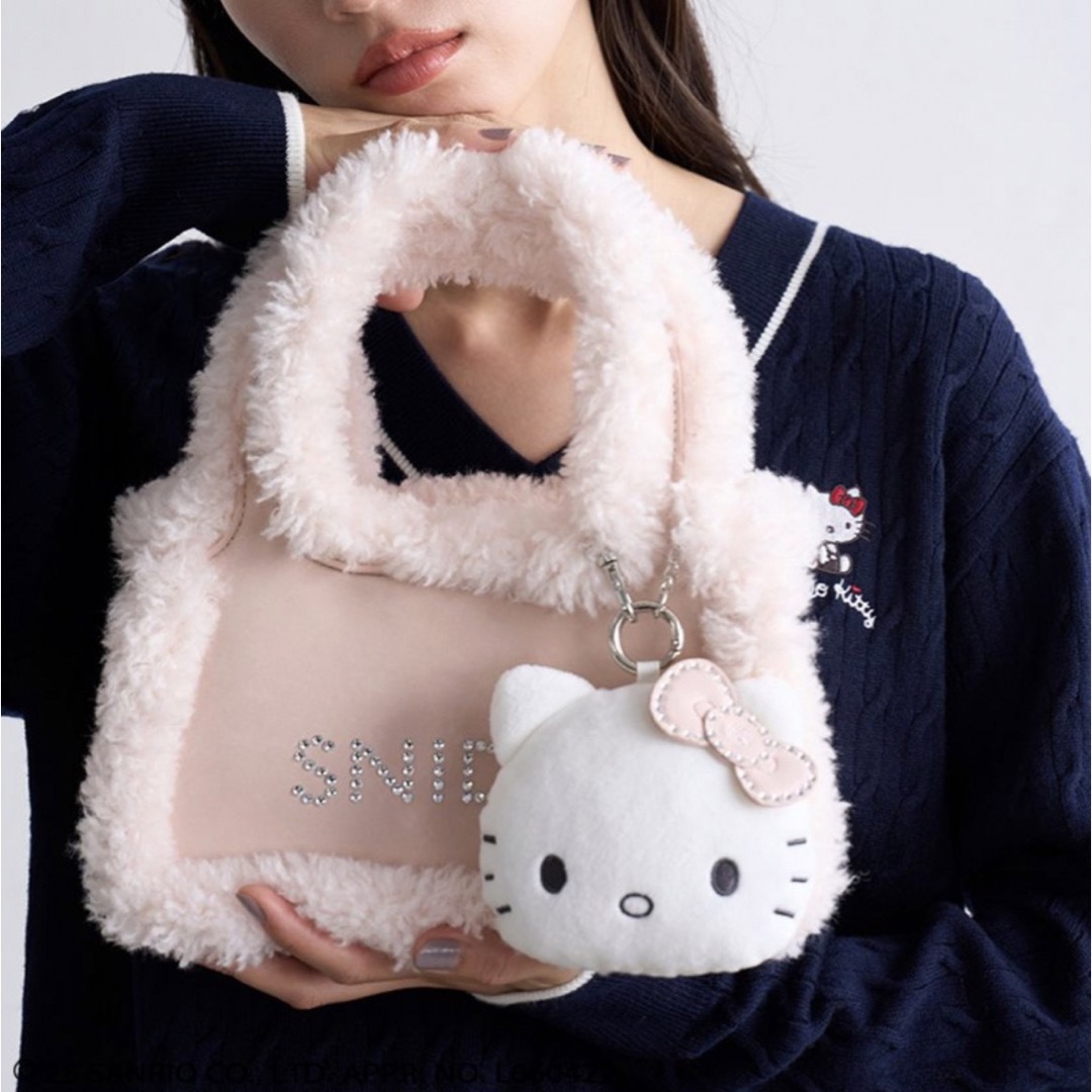 SNIDEL - web限定 ピンク【SNIDEL×HELLO KITTY】バッグの通販 by nr