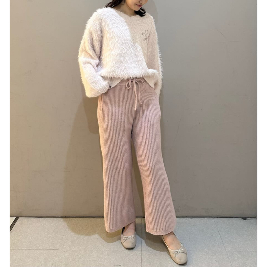 SNIDEL HOME - snidelホーム スナイデル シャギーセットアップの通販