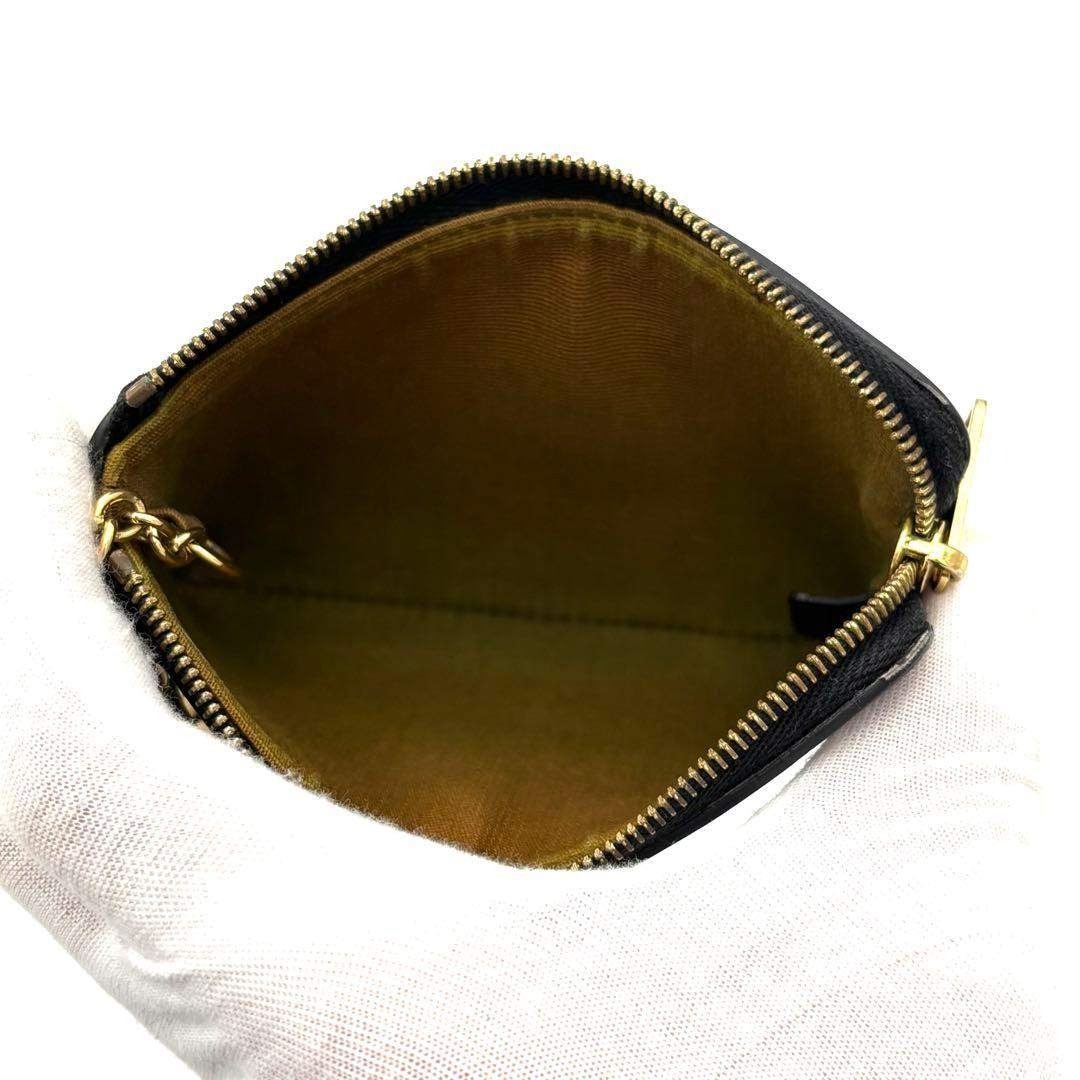 ☆美品☆セリーヌ 財布 トリオンフ ブラック 小銭入れ コインケース
