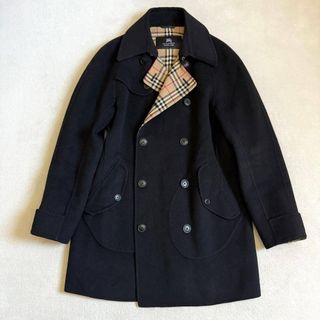 BURBERRY BLACK LABEL - バーバリーブラックレーベル ウールコート Lの