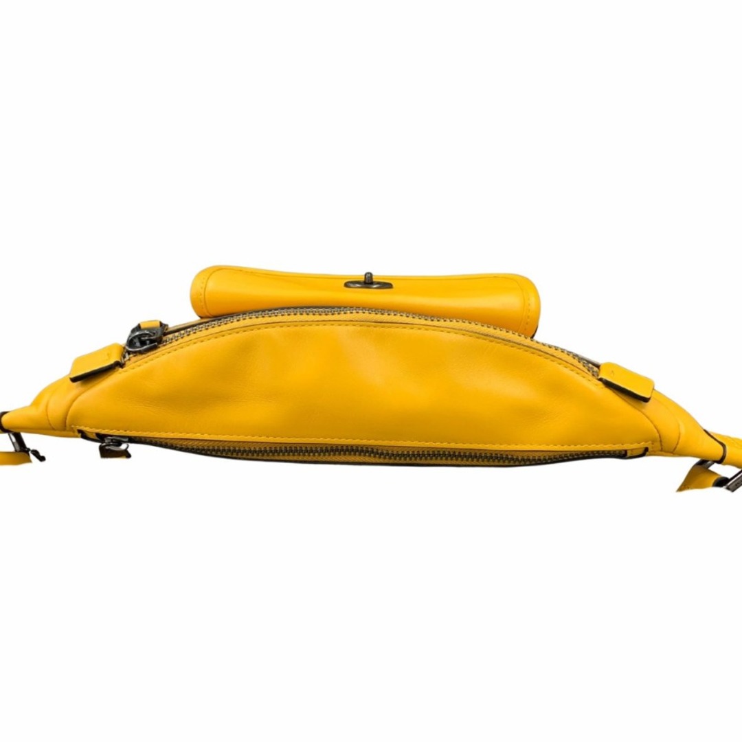 COACH - コーチ ウエストバッグ 02021-C1277 イエロー レザー