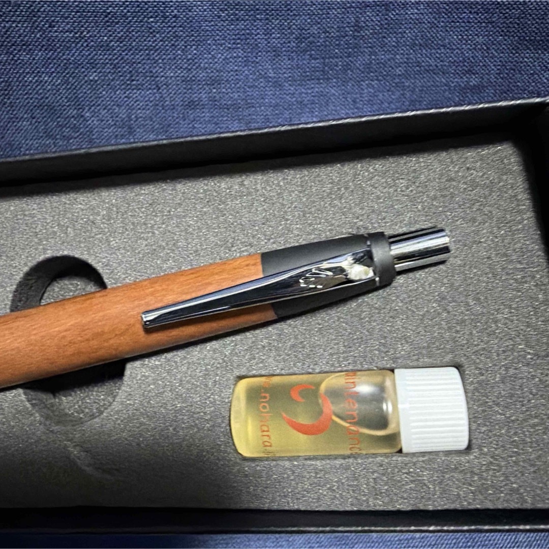 野原工芸 棗 ボールペン スタンダード シルバー SANZOクリップ なつめ