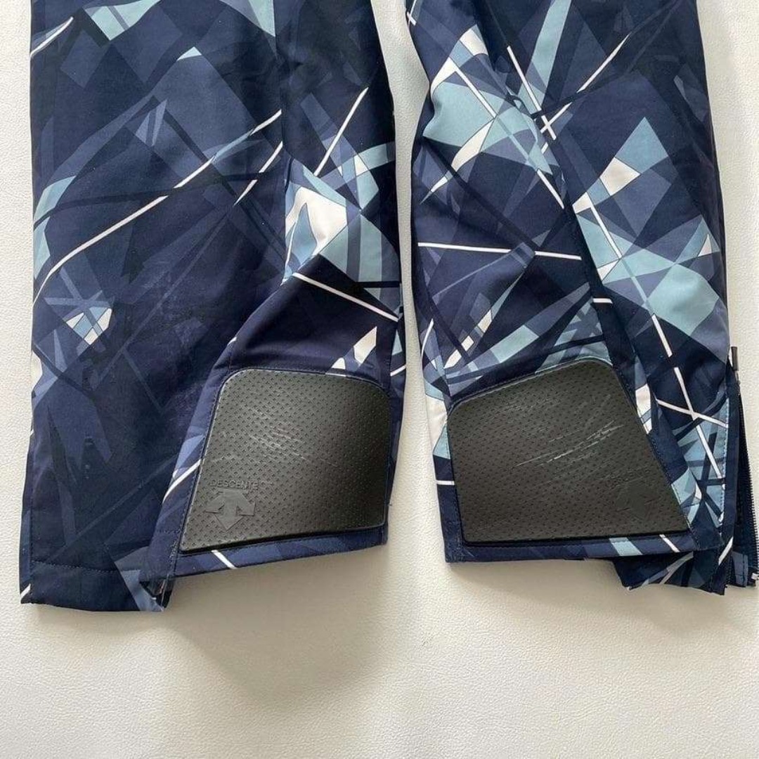 高機能】デサント S.I.O CONCEPT スキーウェア XL 上下 総柄