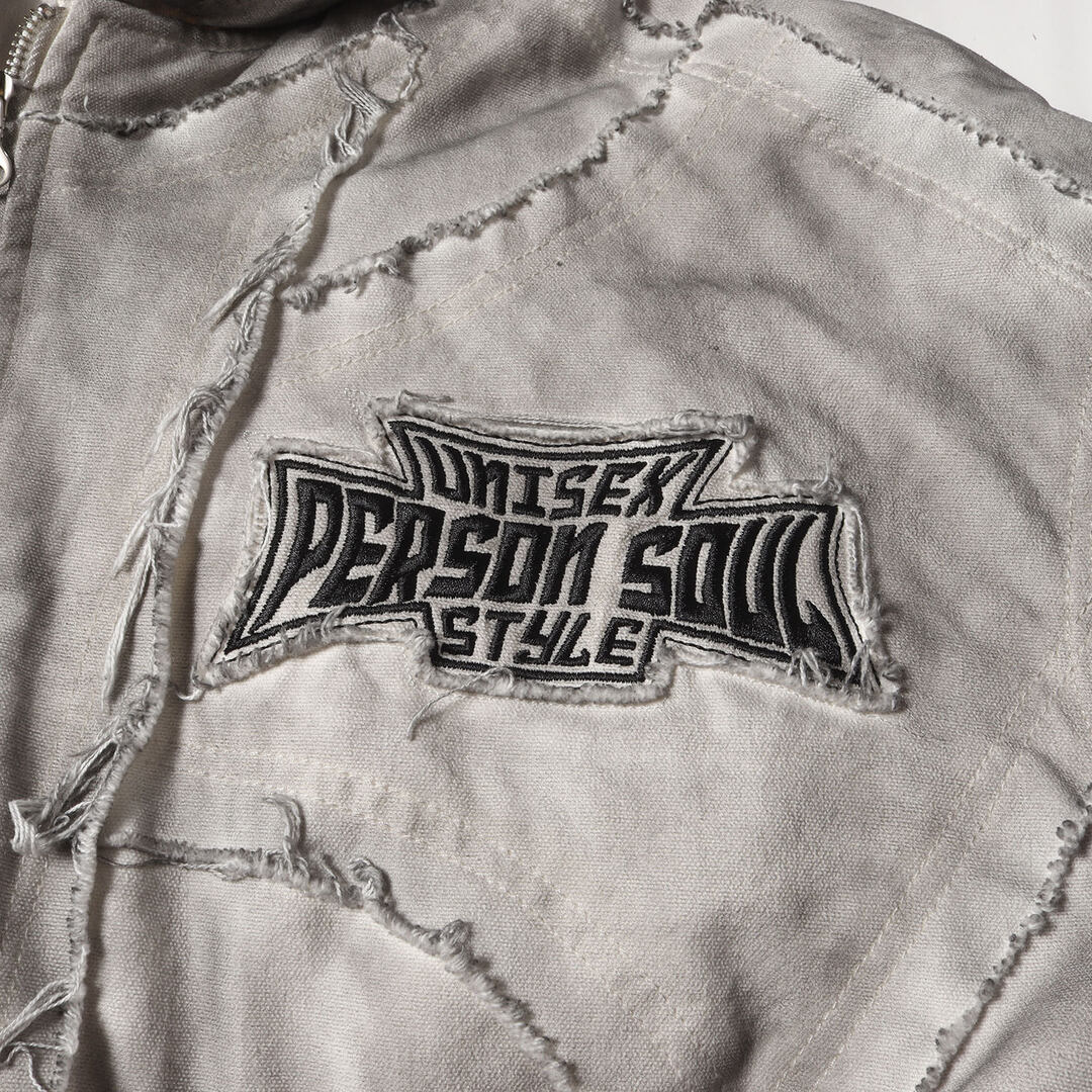 PERSONSOUL パーソンソウル ジャケット ホワイト 白 サイズ:S