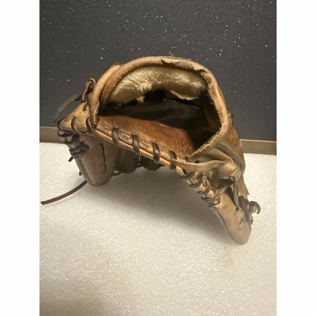 ☆最高級☆ ミズノプロ 硬式 内野手 新品ウェブ.紐交換 良型◎ 即