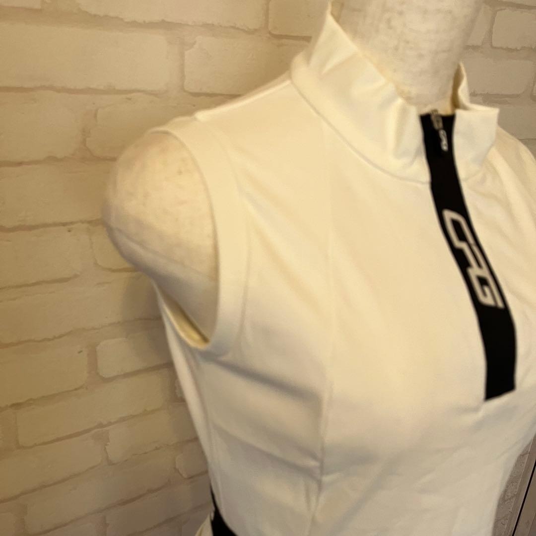 大人気 極美品 CPG ハーフジップワンピース レディース ゴルフ ワンピース