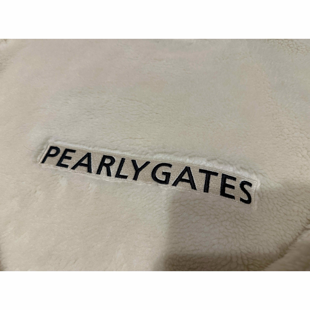 パーリーゲイツ ボアトップス もこもこ 新品 ホワイト サイズ1 最新作