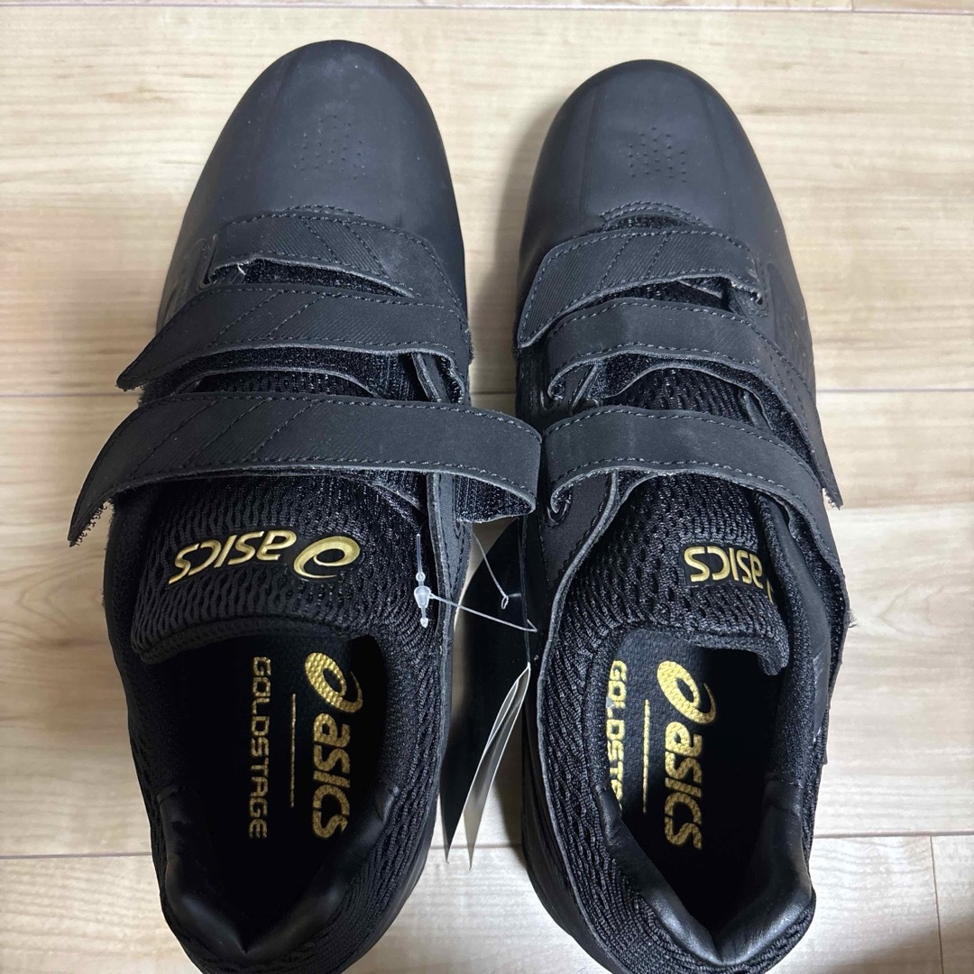 asics - 新品 アシックス 野球 スパイク ゴールドステージMG ブラック