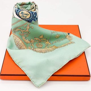 HERMES - カレ90 SOUS LE CEDRE ヒマラヤ杉の下で 大判 スカーフ 美品