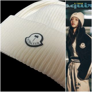 MONCLER（帽子 ・ ホワイト/白色系）のフリマアイテム一覧