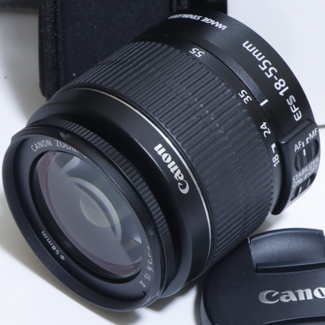 ☆ スマホに送れる一眼レフ☆キャノン EOS Kiss XISセット