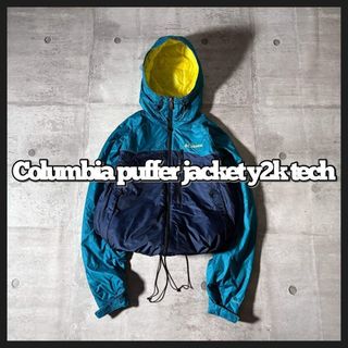 Columbia（ダウンジャケット ・ ブルー・ネイビー/青色系）のフリマ