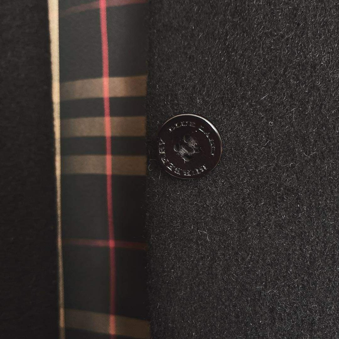 希少✨ BURBERRY バーバリー ブルーレーベル アンゴラ チェック コート