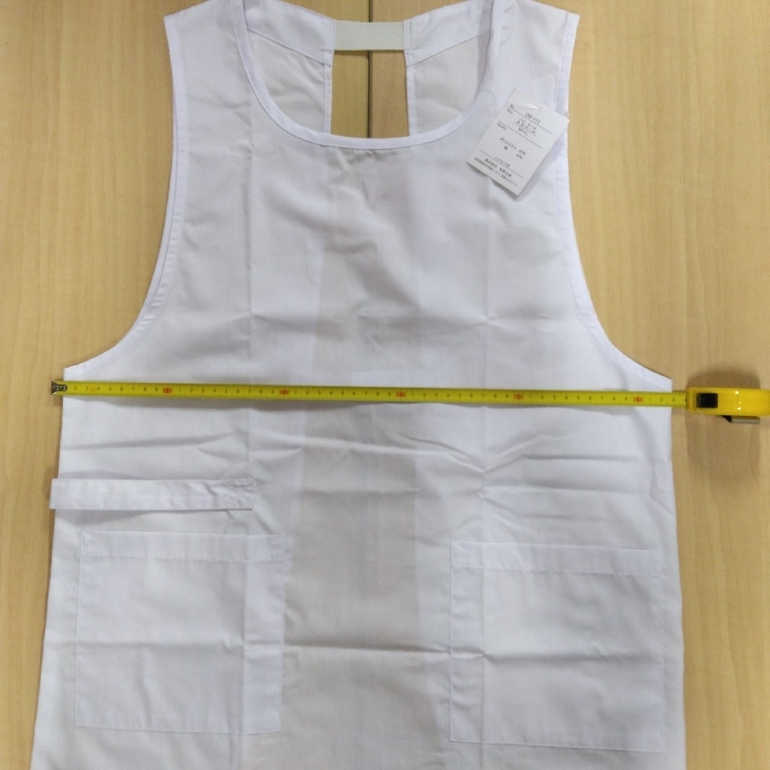 抗菌防臭加工白エプロン 80枚セット｜抗菌防臭加工白エプロン 80枚