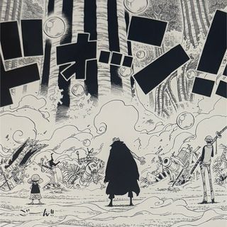 ワンピース(ONE PIECE)「名シーン複製原稿」ビブルの秘宝の通販 by