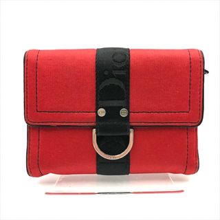 Christian Dior - Christian Dior ハートチャーム トロッター折財布の