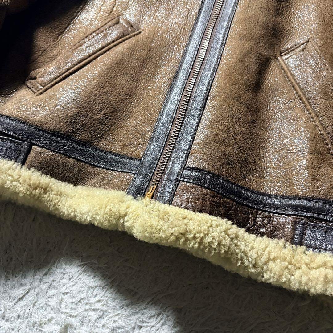 schott - 【米国製】schott フライトジャケット B-3 羊革 ムートン