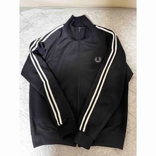 FRED PERRY - Fred Perry⭐️トラックジャケット S 刺繍月桂樹 カーキ