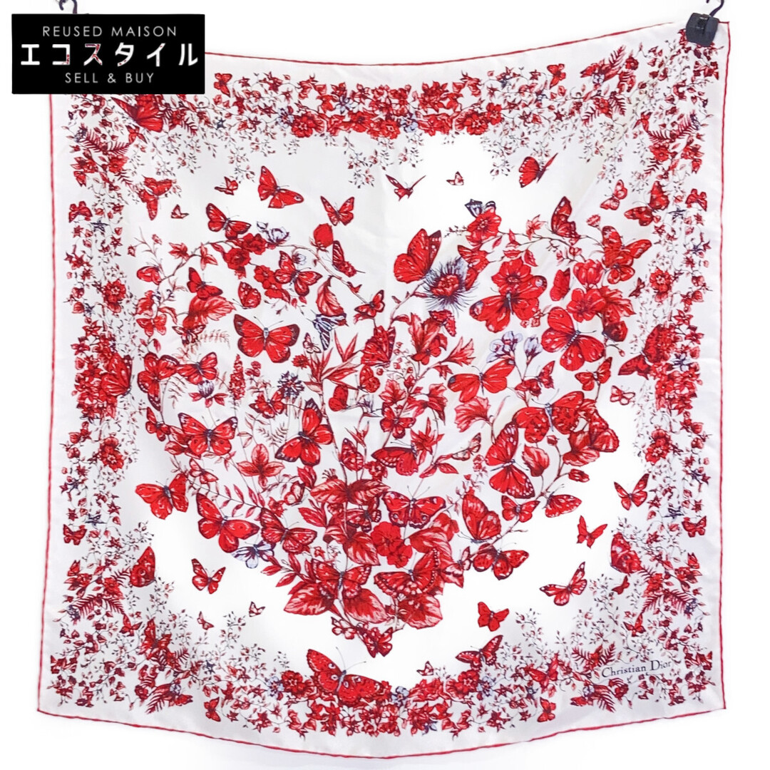 Christian Dior - クリスチャンディオール 美品 シルク バタフライ