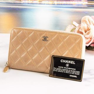 CHANEL（財布 ・ ベージュ系）のフリマアイテム一覧