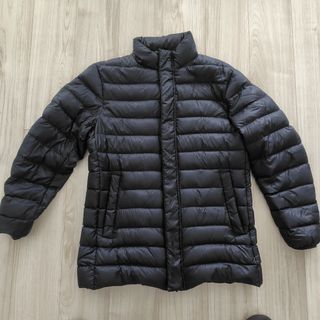 UNIQLO - 00s OLD UNIQLO プレミアムダウン M パーカー 紫 パープル の