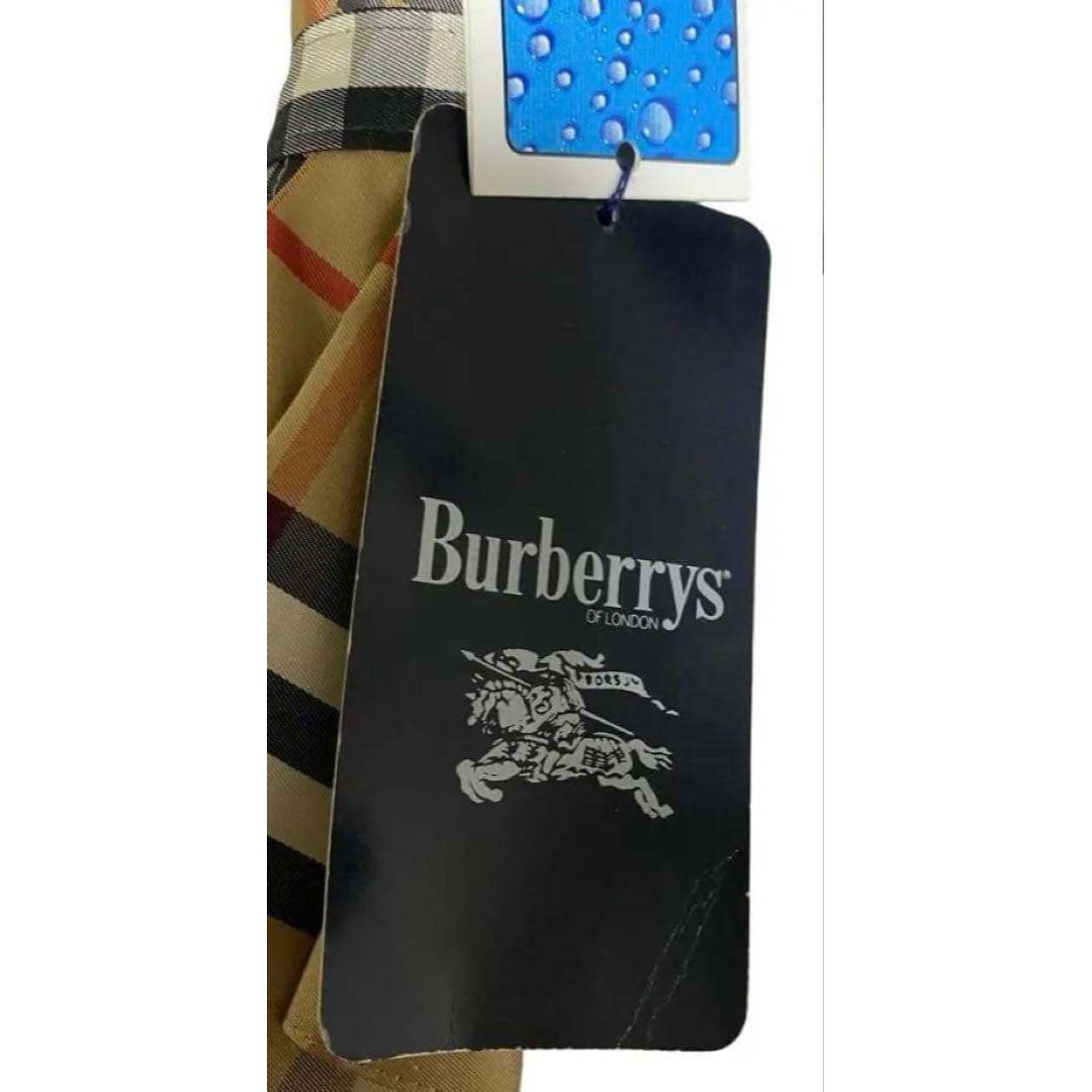 BURBERRY - 使用感少 美品 Burberry バーバリー 長傘 ベージュ ノバ