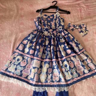 Angelic Pretty - silky lady ワンピース の通販 by りりs shop
