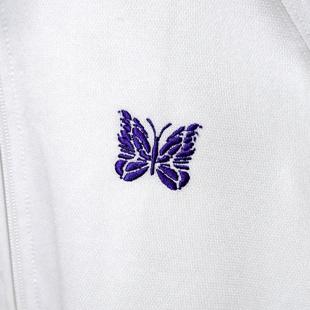 Needles - 希少 ニードルス バタフライ 刺繍 ロゴ ライン トラック