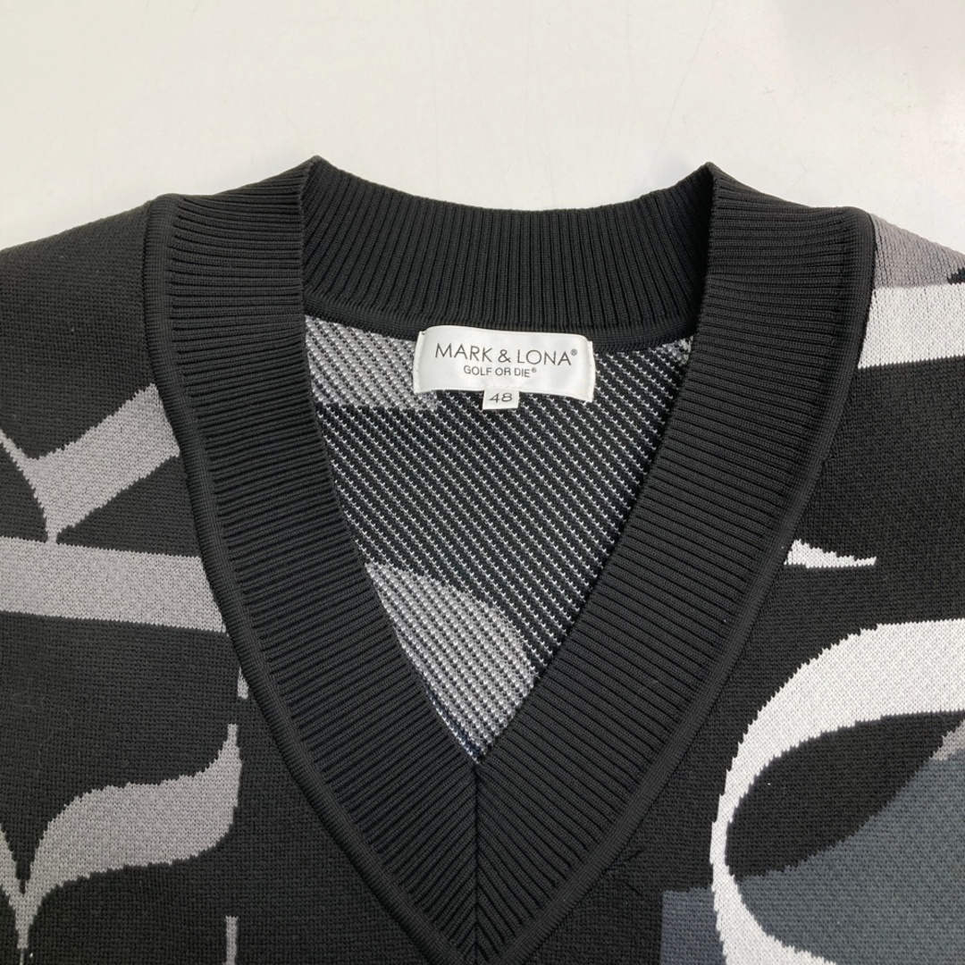 MARK&LONA ゴルフウェア ニットベスト サイズ48 サイズ：48 MARK&LONA
