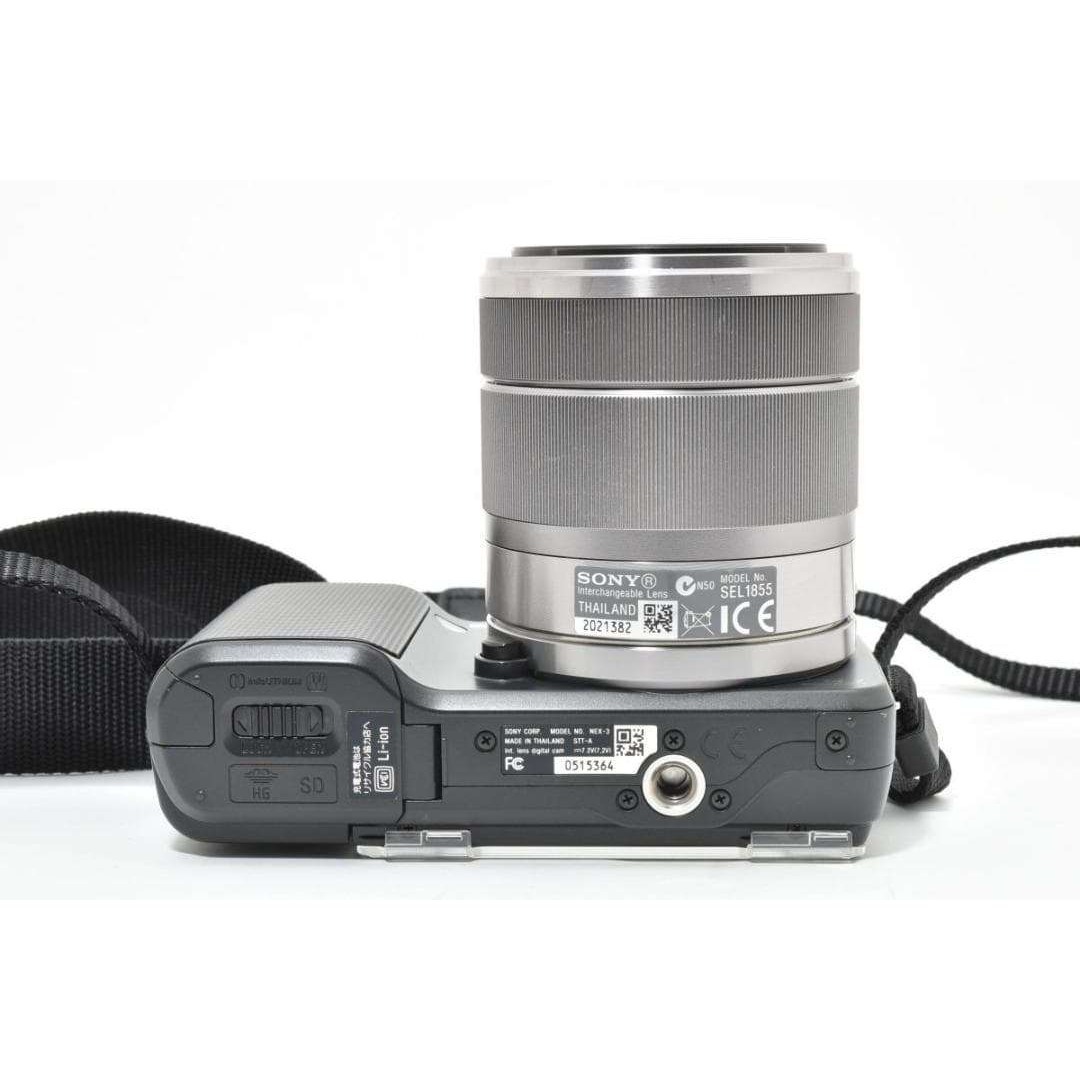 SONY ソニー α NEX-3 レンズキット ミラーレス一眼カメラ #3785の通販