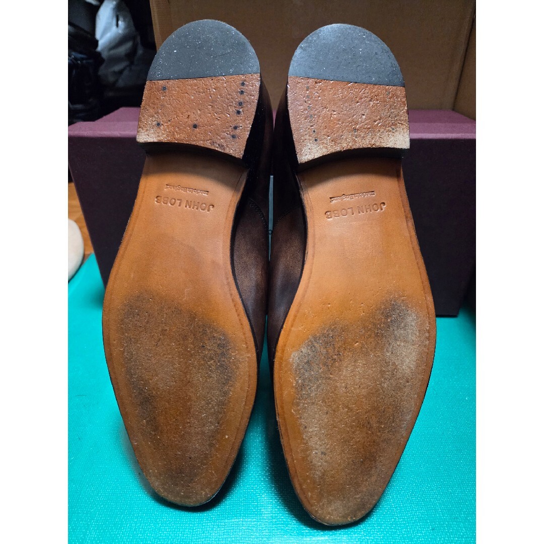 JOHN LOBB - 【極美品】JOHN LOBB ジョンロブ CITY2 7000 ブラウン 6E