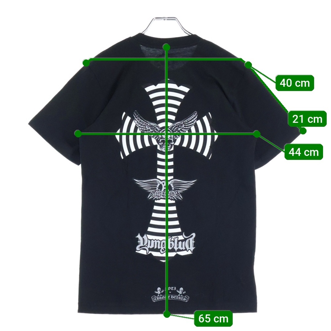 クロムハーツ青山限定 FOTI エアロスミス YUNGBLUD コラボ Tシャツ