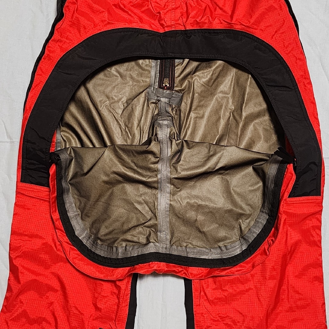 THE NORTH FACE - THE NORTH FACE GORE-TEX ビブパンツ レッド