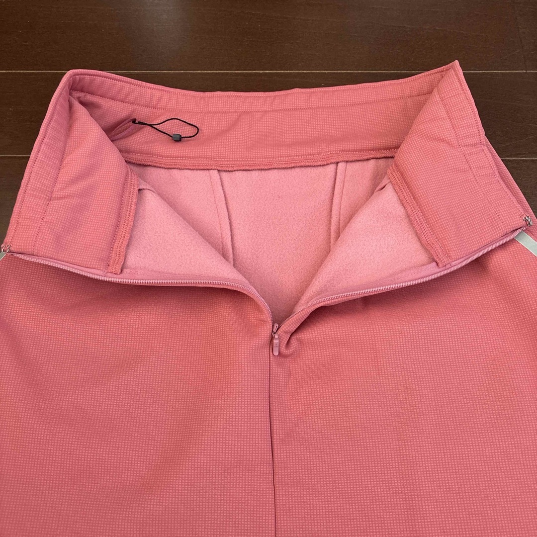 パーリーゲイツ PGGストレッチダンボール裏起毛セットアップピンクサイズ1