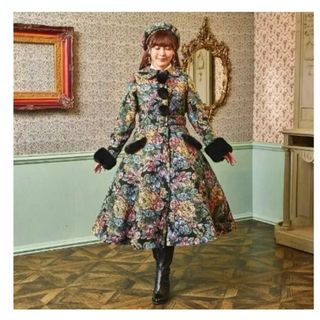 しまむら - 青木美沙子 ロングコート しまむら ピンク ロリータ 可愛い