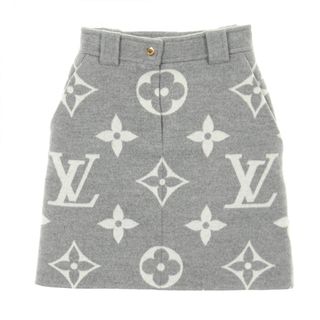 LOUIS VUITTON - ルイヴィトン♡デニムスカート♡モノグラムの通販 by