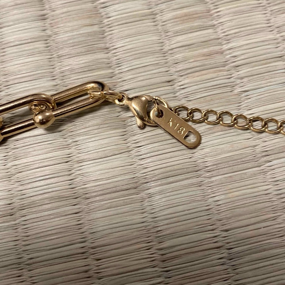 遺品整理K18刻印有り ゴールドチェーンネックレス 47cmの通販 by