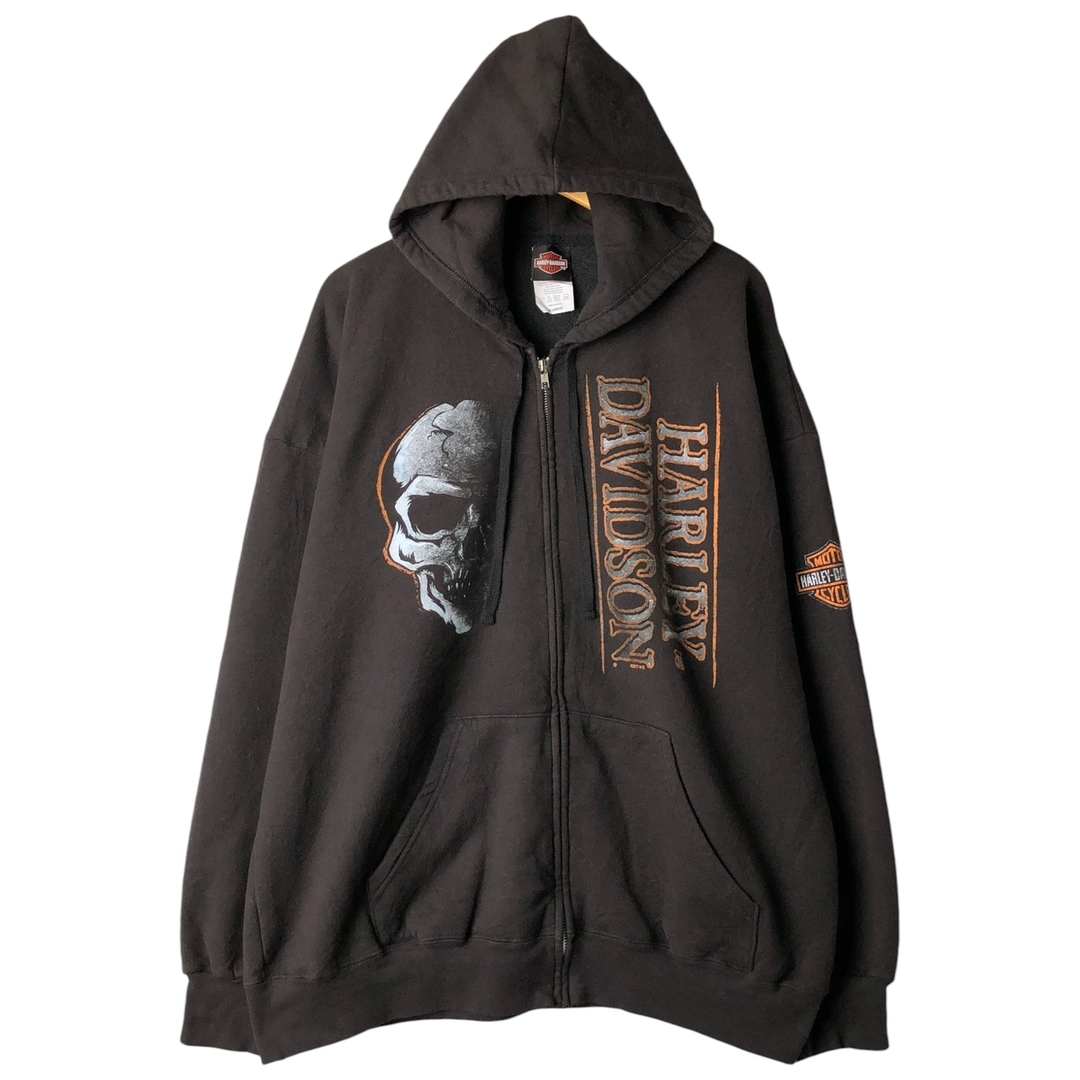 Harley Davidson - 古着 ハーレーダビッドソン Harley-Davidson ドクロ