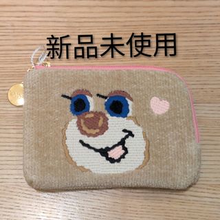 FEILER - ラブラリーバイフェイラー ドアップテディガール L字ポーチ