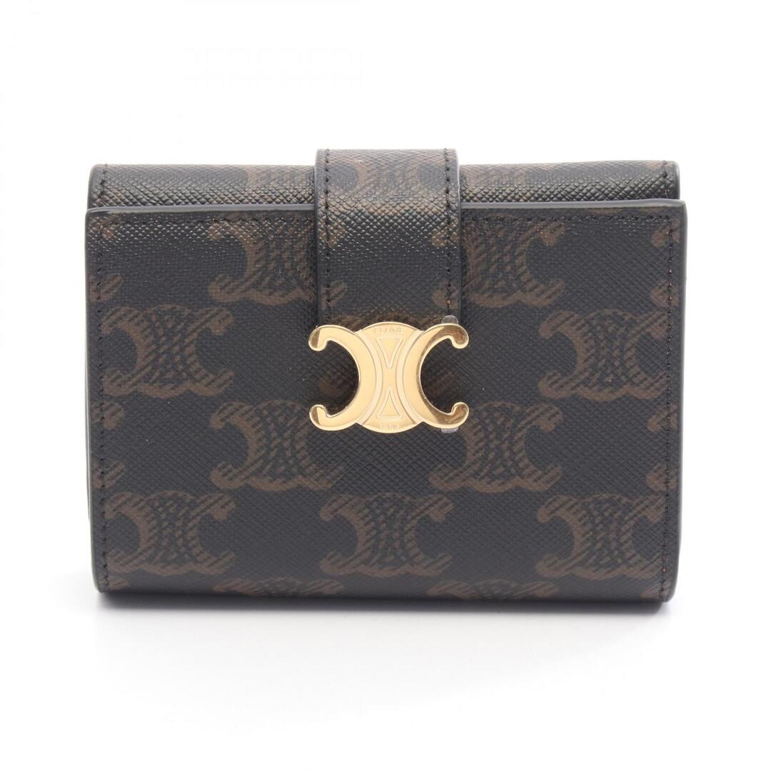 CELINE - CELINE セリーヌ 三つ折り財布 トリフォールドウォレット