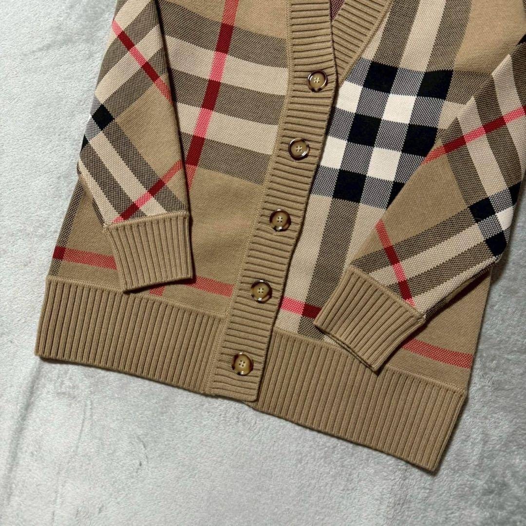 BURBERRY - BURBERRY バーバリー ウールブレンド カーディガン