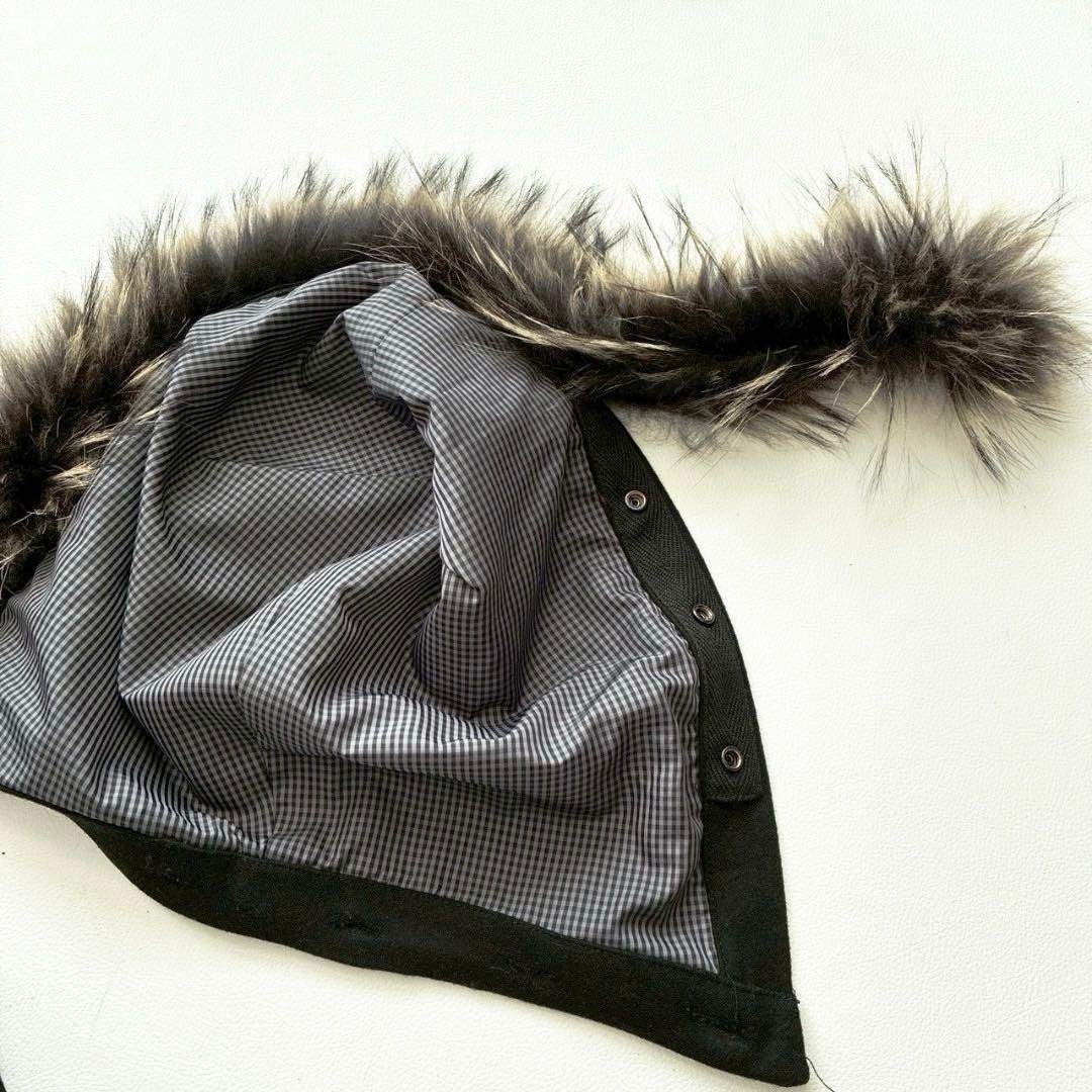 PPFM - 【y2k】PPFM ナポレオンジャケット L ギミック ラクーンファー