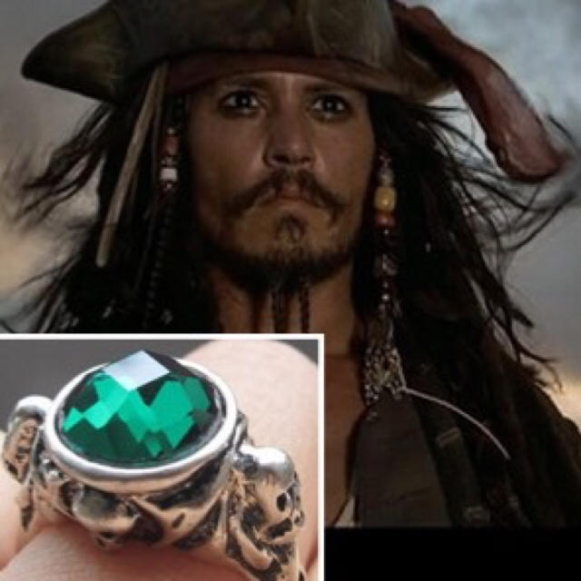 パイレーツオブカリビアン リング『ジャックスパロウ』着用レプリカ